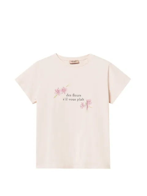 TWINSET slogan-print T-shirt