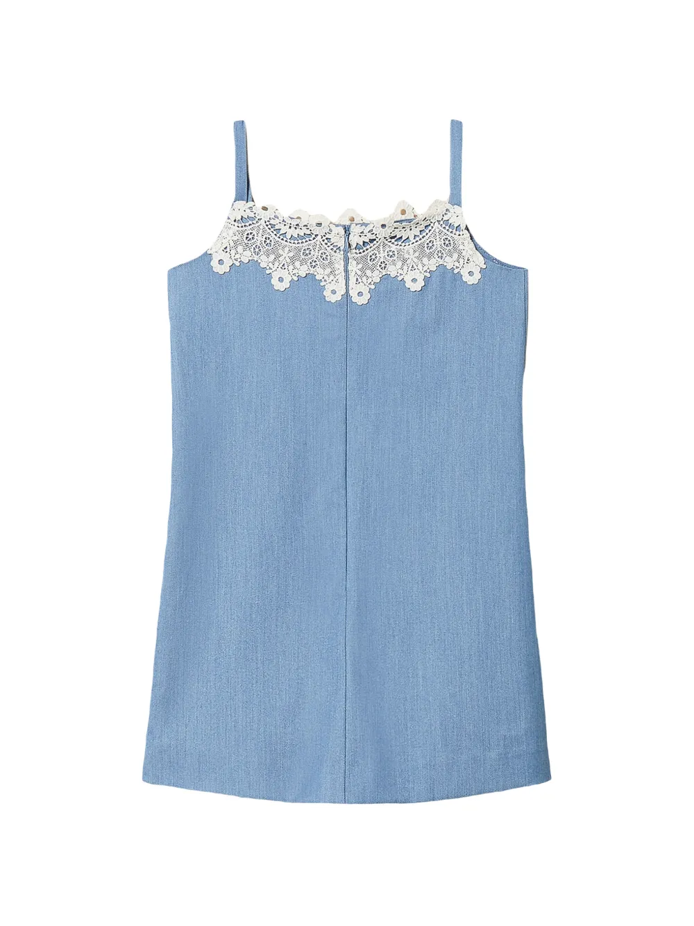 TWINSET Kids Mouwloze jurk Blauw