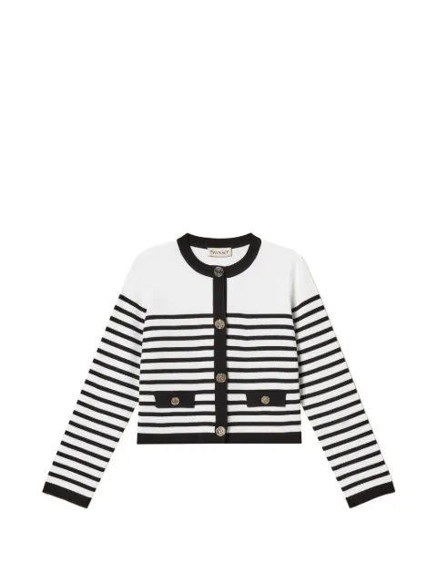 TWINSET Kids striped cardigan