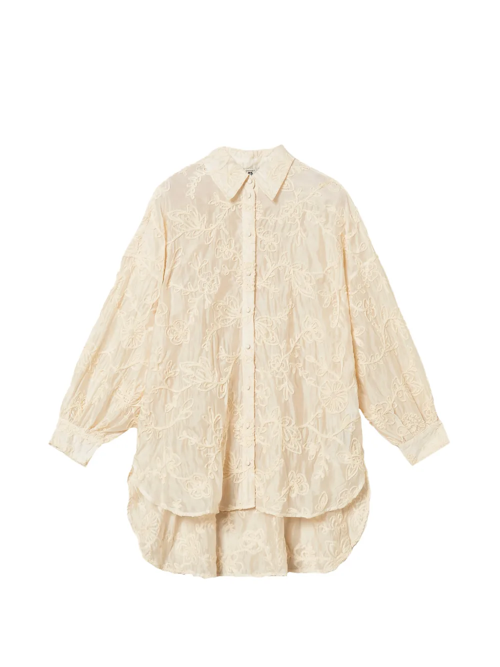 TWINSET Camicia con ricamo - Toni neutri