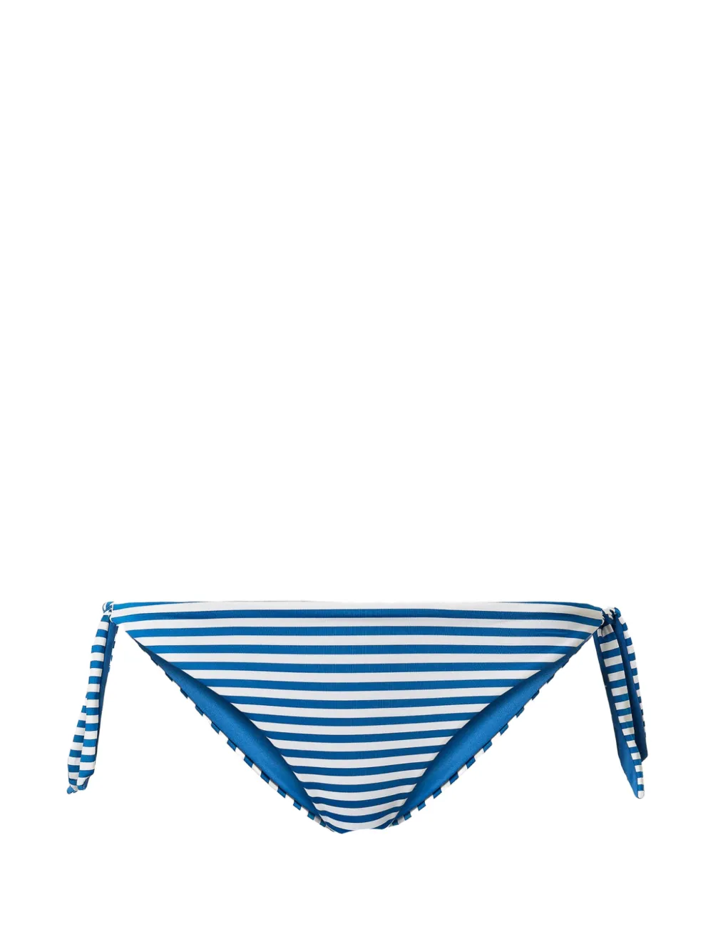 TWINSET striped tie bikini bottoms - Blu