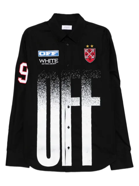 Off-White big-off gradient shirt