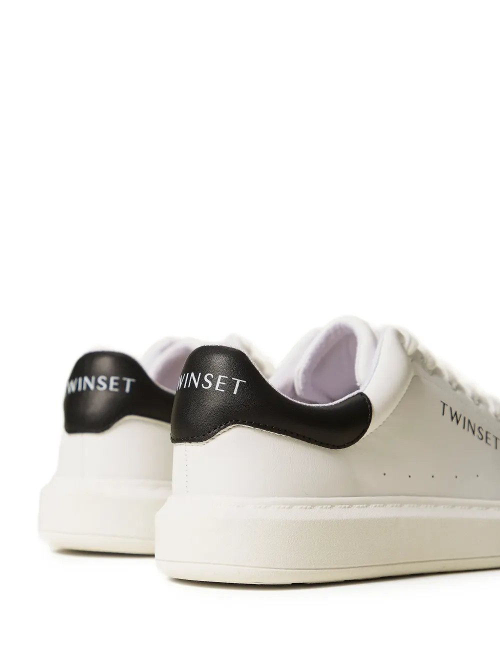 TWINSET Kids logo-print sneakers Wit