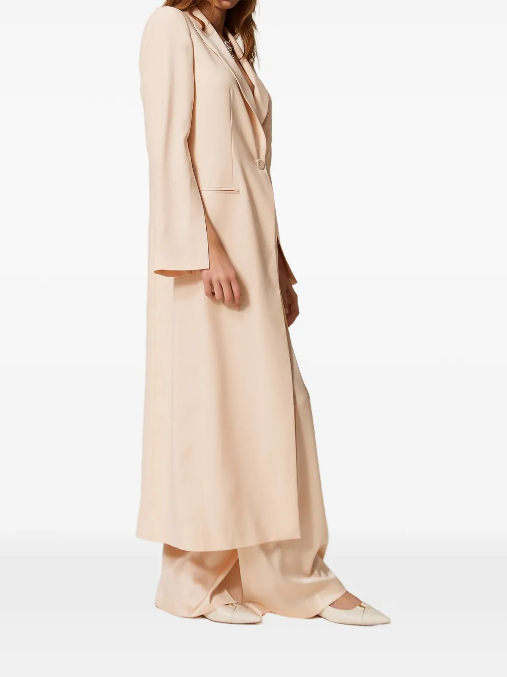  Twinset Envers Duster Coat - Neutrals 