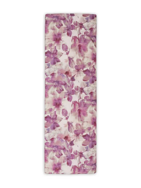 TWINSET floral scarf