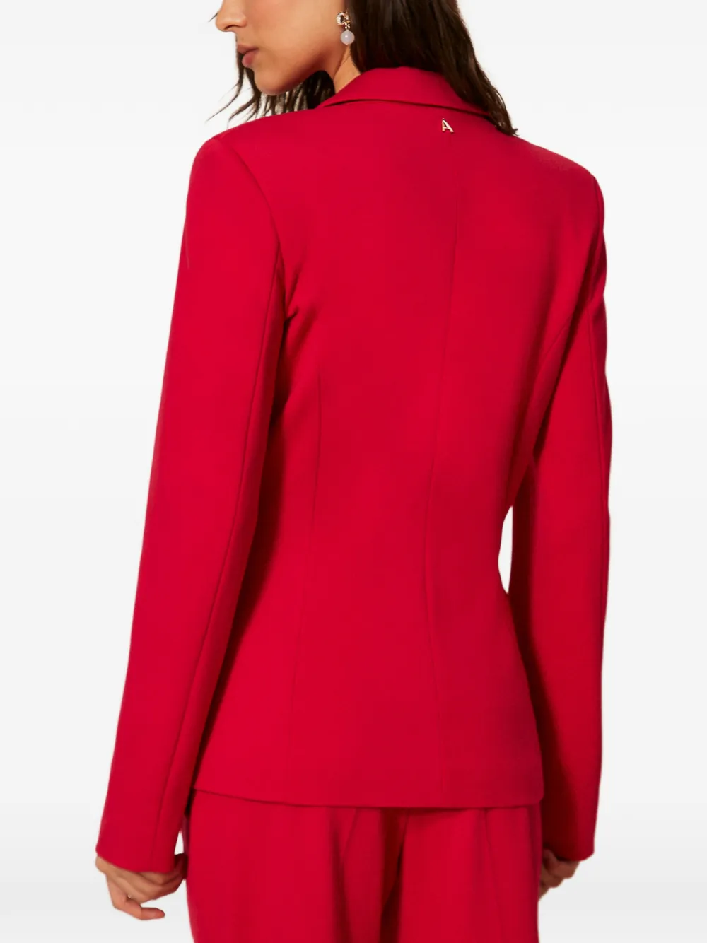 TWINSET Blazer met bloemenapplicatie Rood
