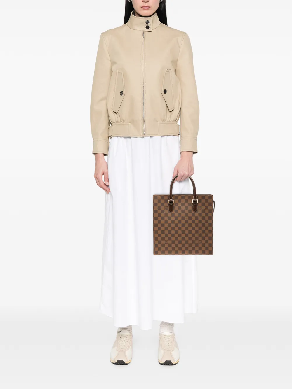 Louis Vuitton Pre-Owned 2002 Damier Ebene Venice Sac Plat tote bag | Pre-Owned | Image 2