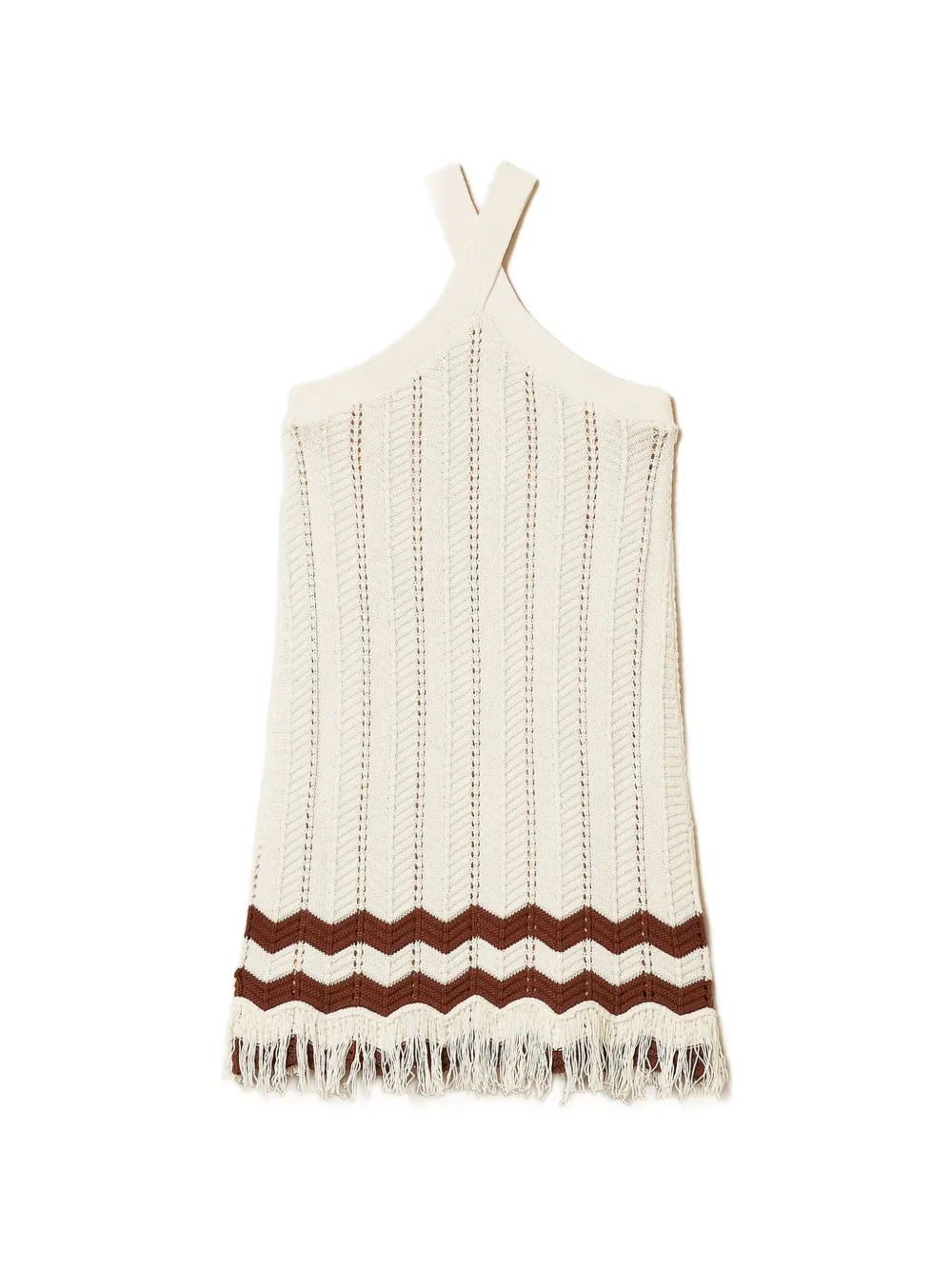 Zig-Zag Knit Dress
