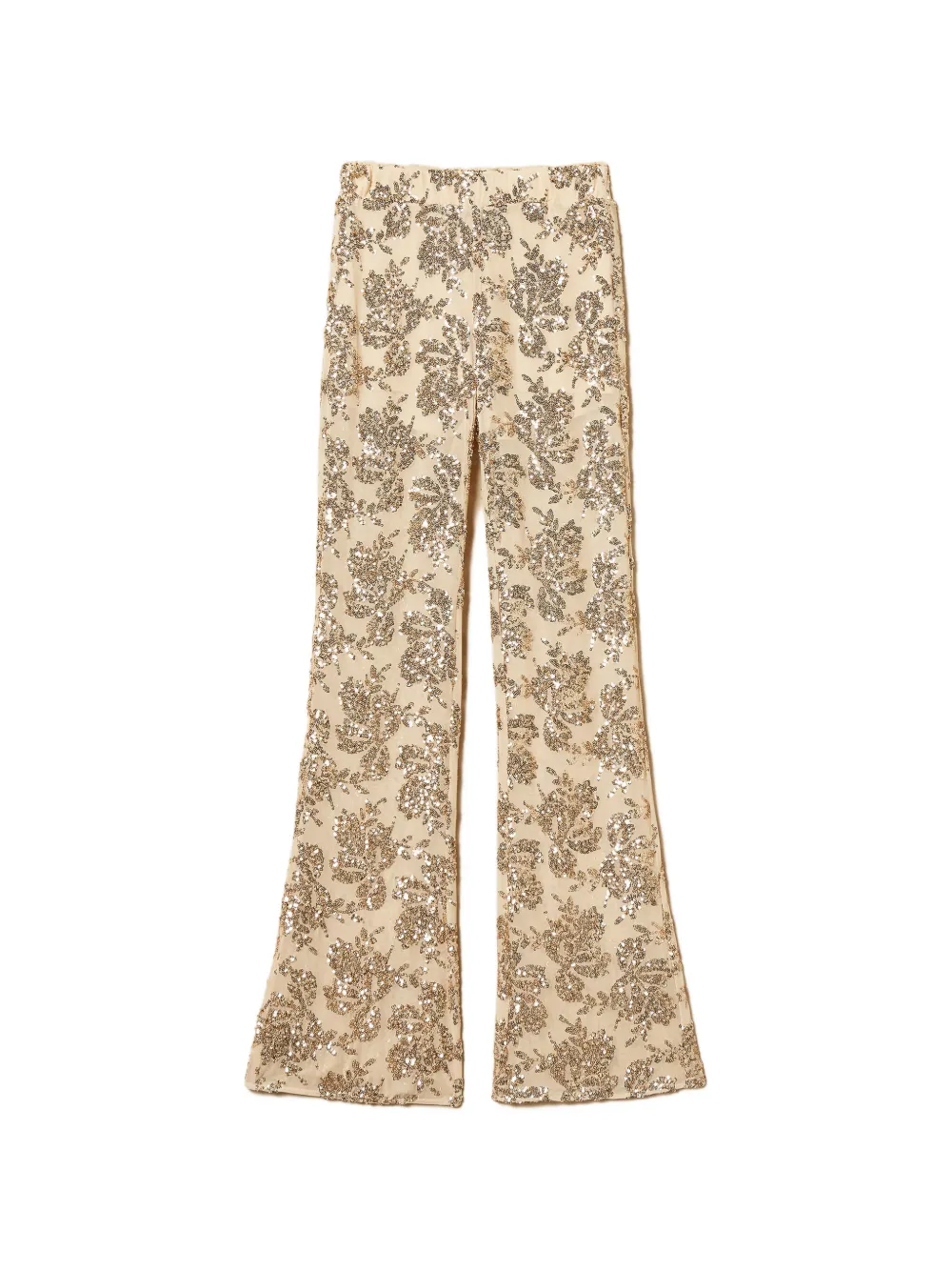 TWINSET Pantaloni con paillettes - Toni neutri