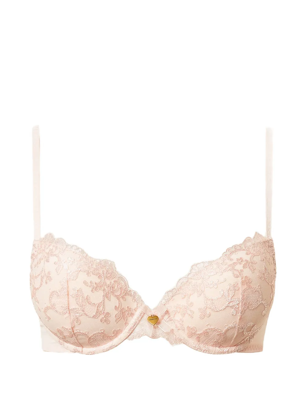 TWINSET embroidered bra - Rosa