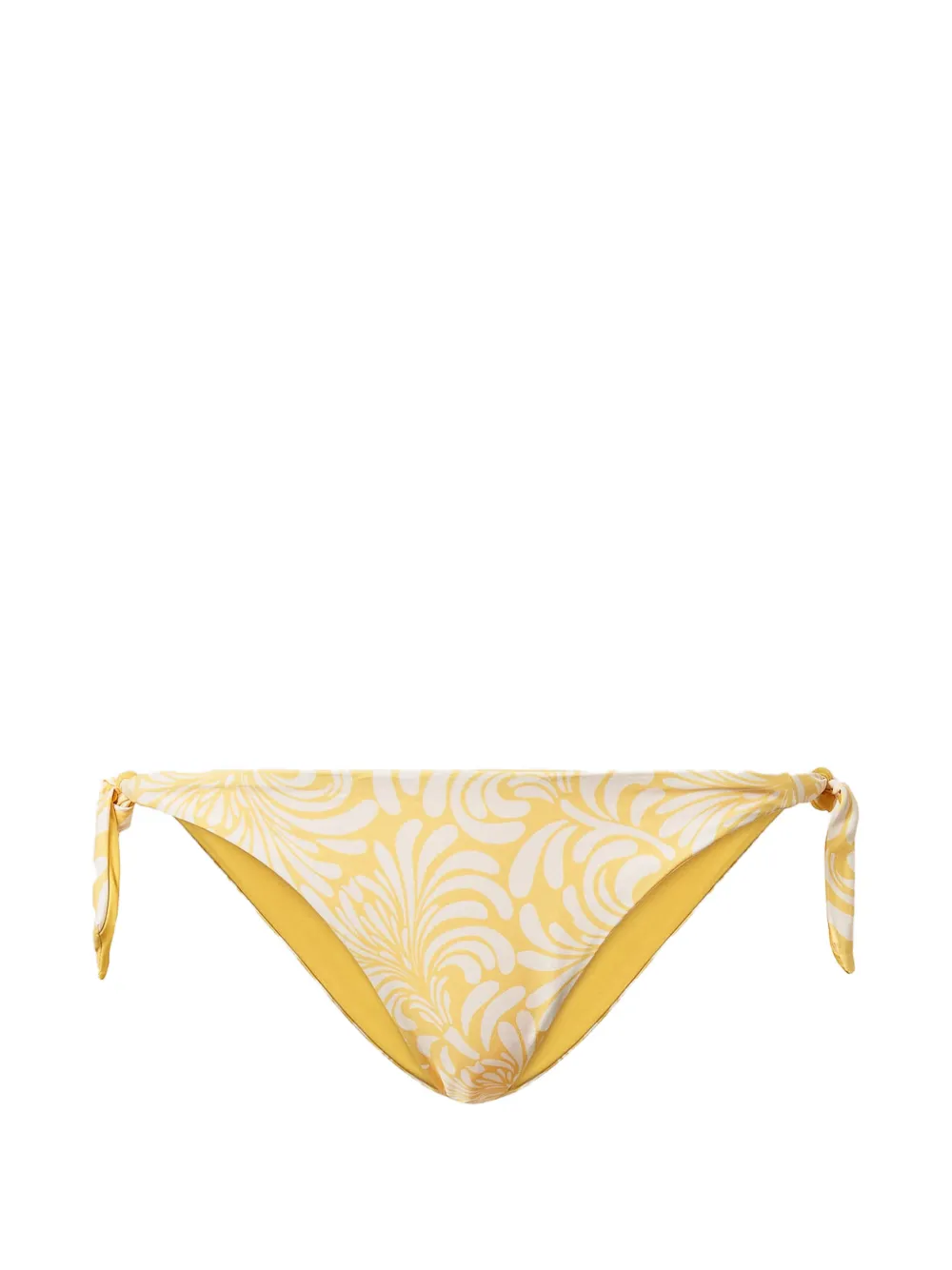 TWINSET logo-detail bikini bottoms - Giallo