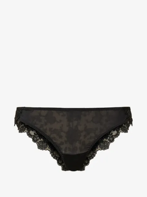 TWINSET calzones de tul bordado
