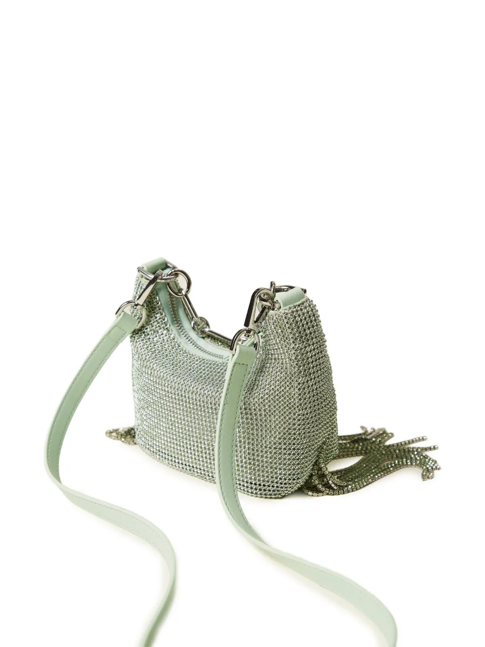  Twinset Chain Tassel Shoulder Bag - Green 