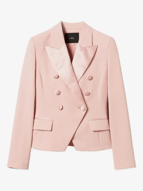 TWINSET cady jacket with logo buttons