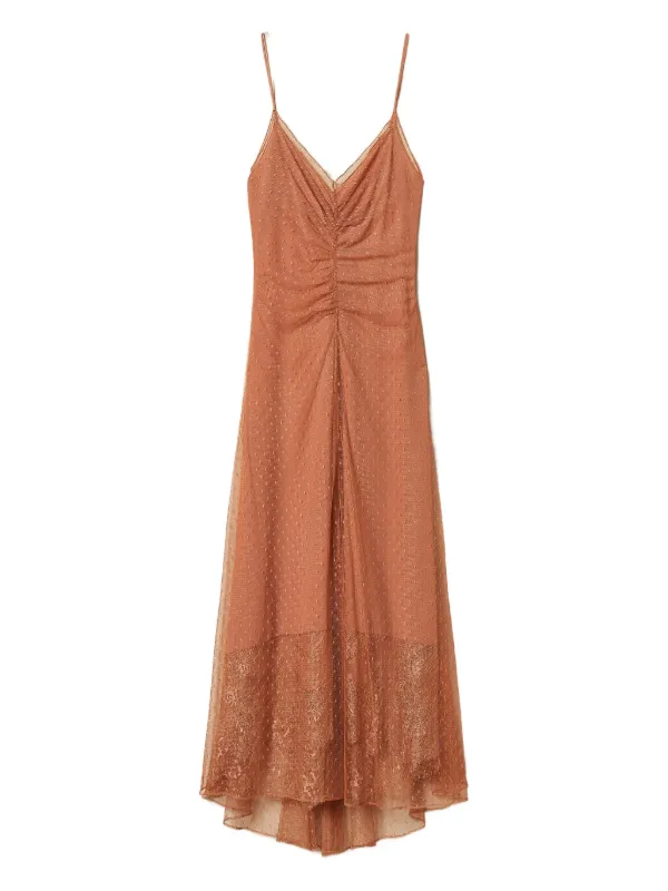 lace dress with lining A-Line Lace Dress with Contrast Lining – HotSquash London