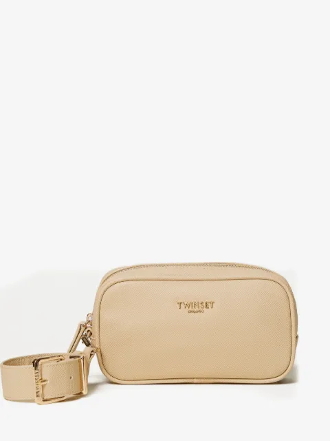 TWINSET bolso de mano con letras del logo