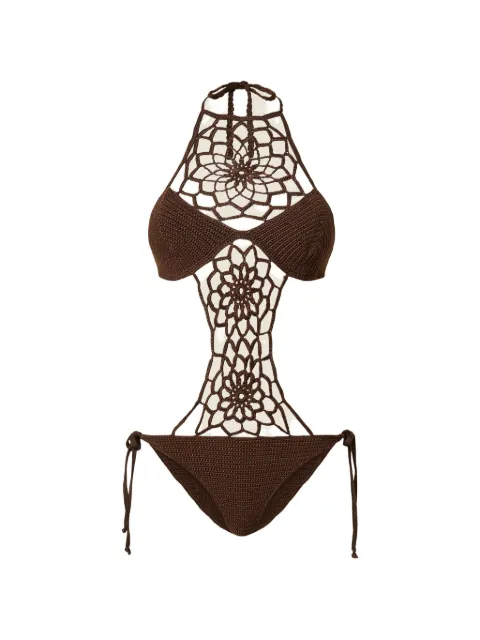 TWINSET traje de baño de crochet