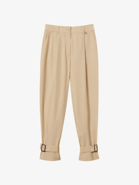 TWINSET recycled poplin trousers
