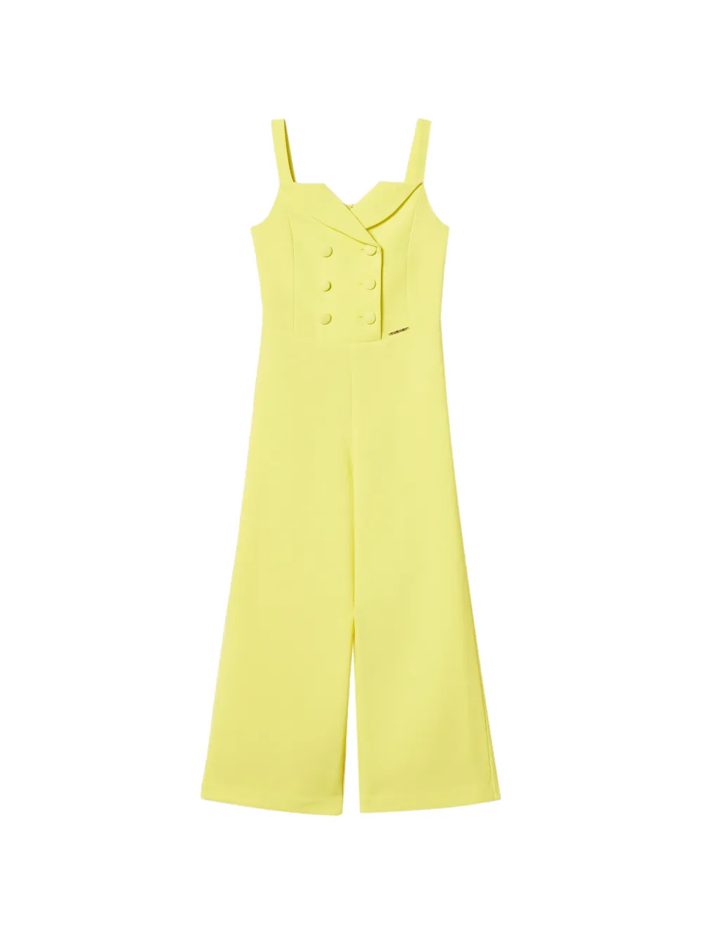 TWINSET Kids double-breasted jumpsuit - Giallo