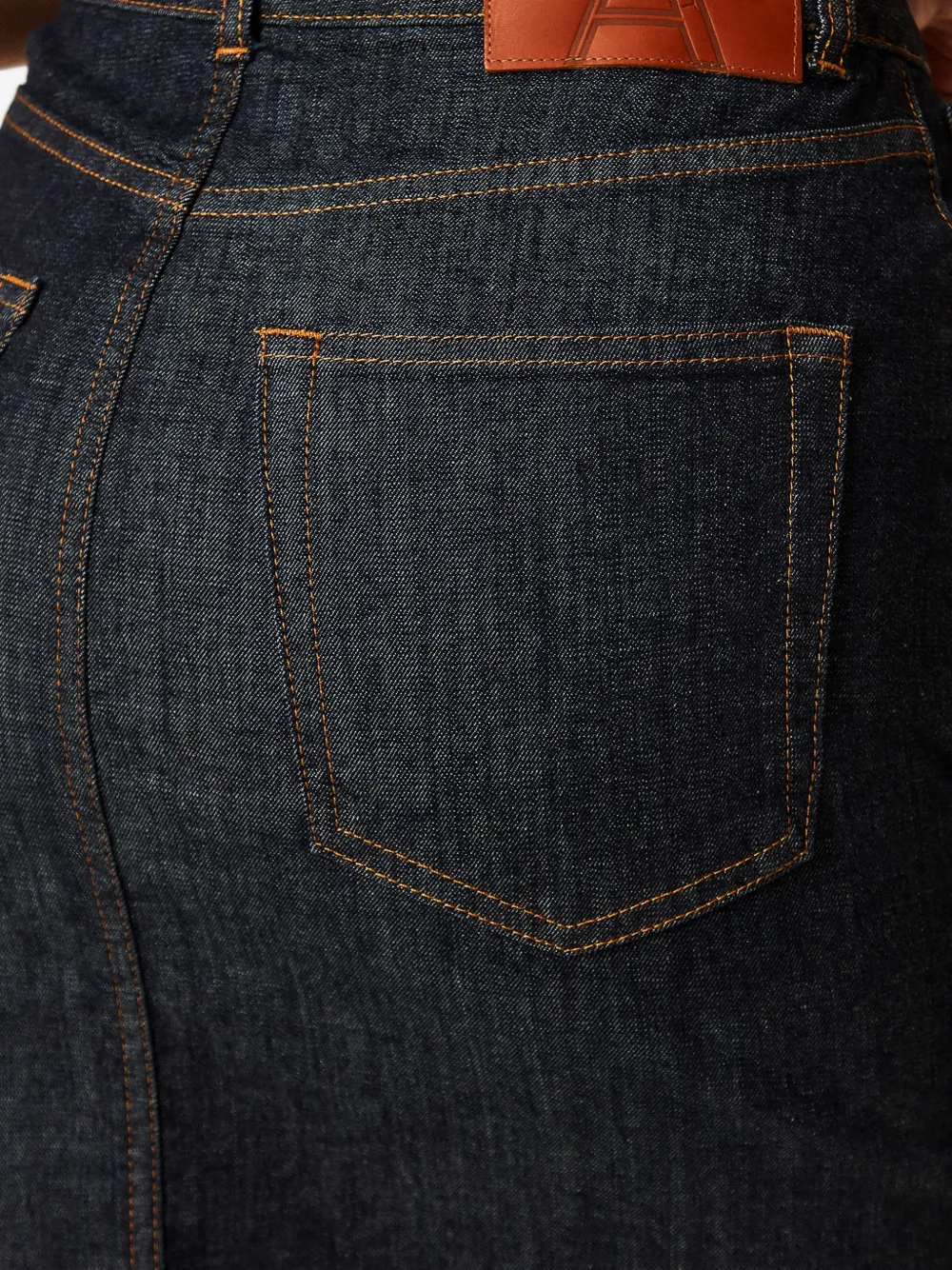 TWINSET Midi-spijkerrok Blauw
