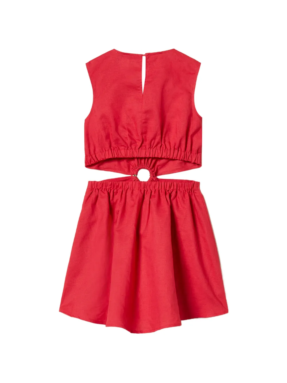TWINSET Kids Uitgesneden jurk Roze