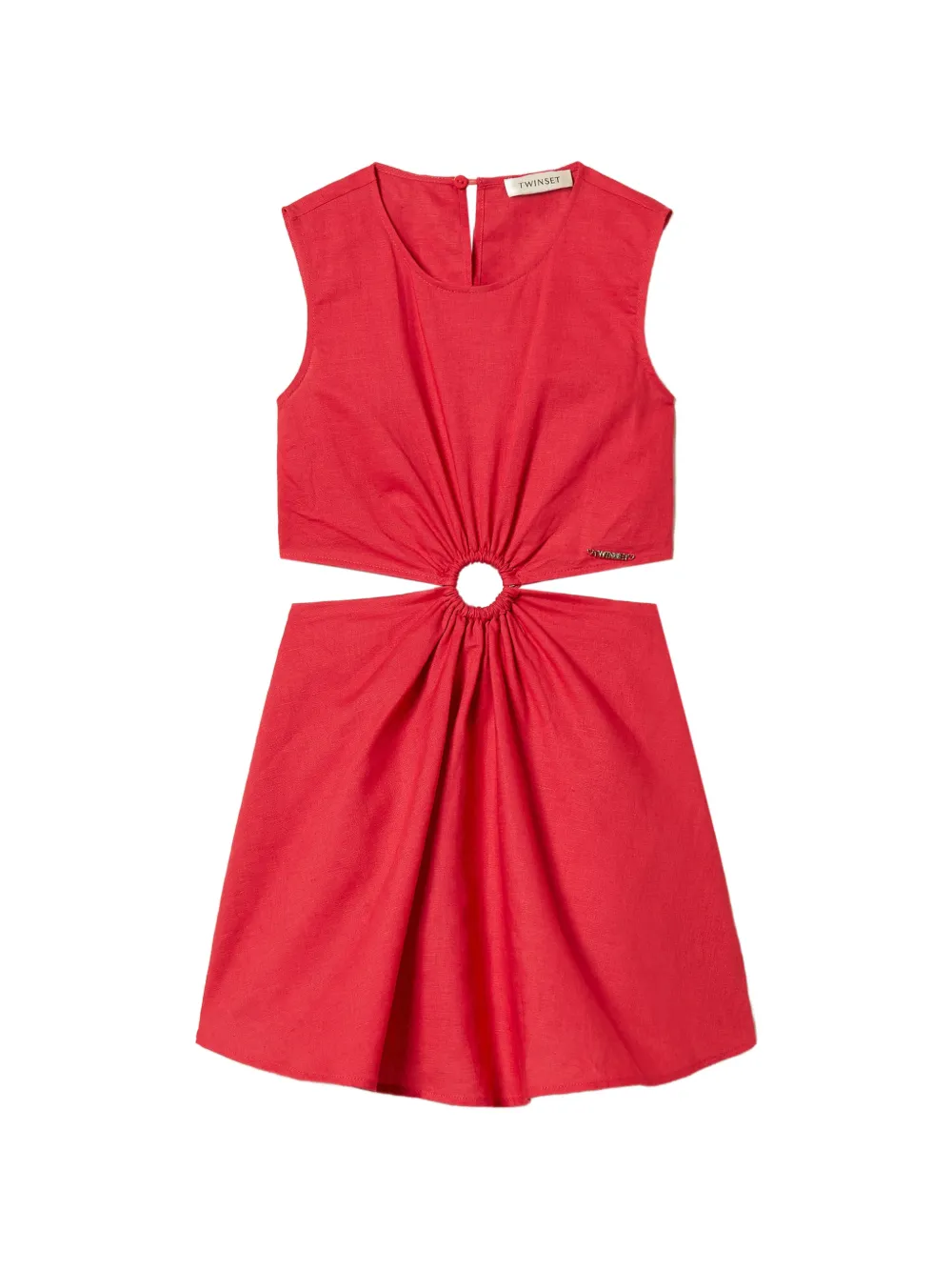TWINSET Kids cut-out dress - Rosa