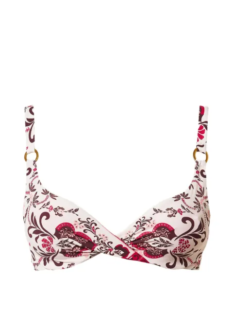 TWINSET top de bikini estampado