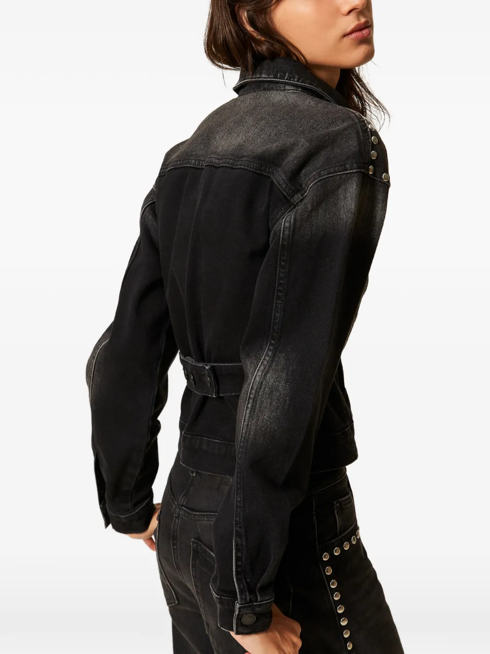 TWINSET Jack met studs Zwart