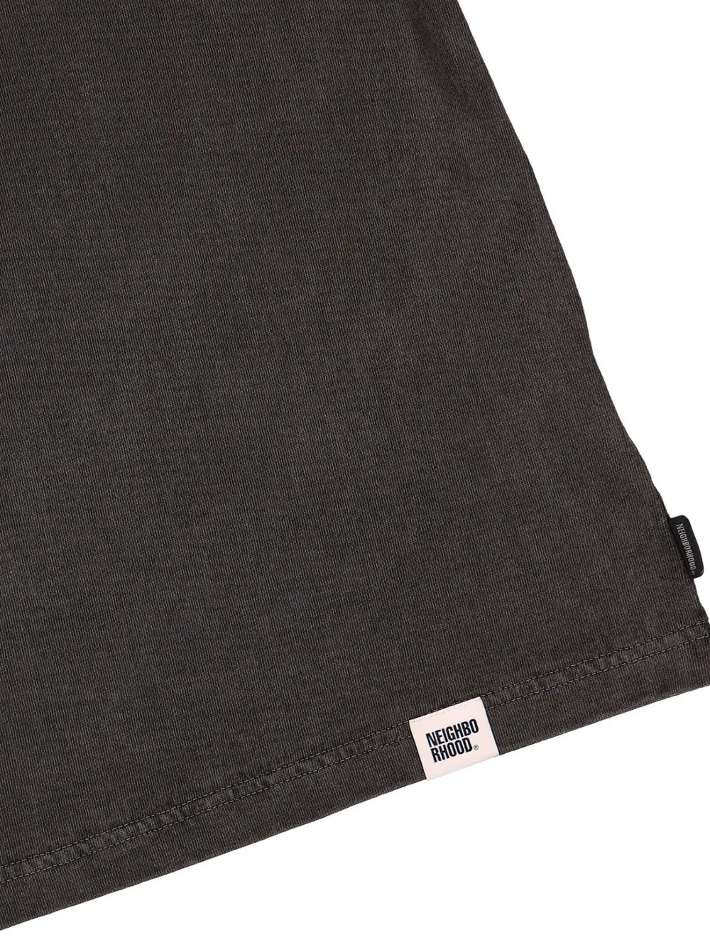 Neighborhood T-shirt met ronde hals en geverfd effect Grijs