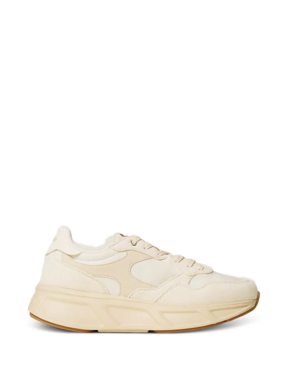 TWINSET Sneakers met vlakken Beige