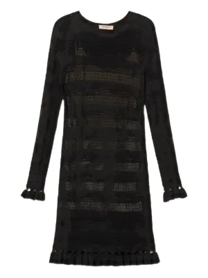 Fabiana Filippi シルクブレンド ドレス | ブラック | FARFETCH JP