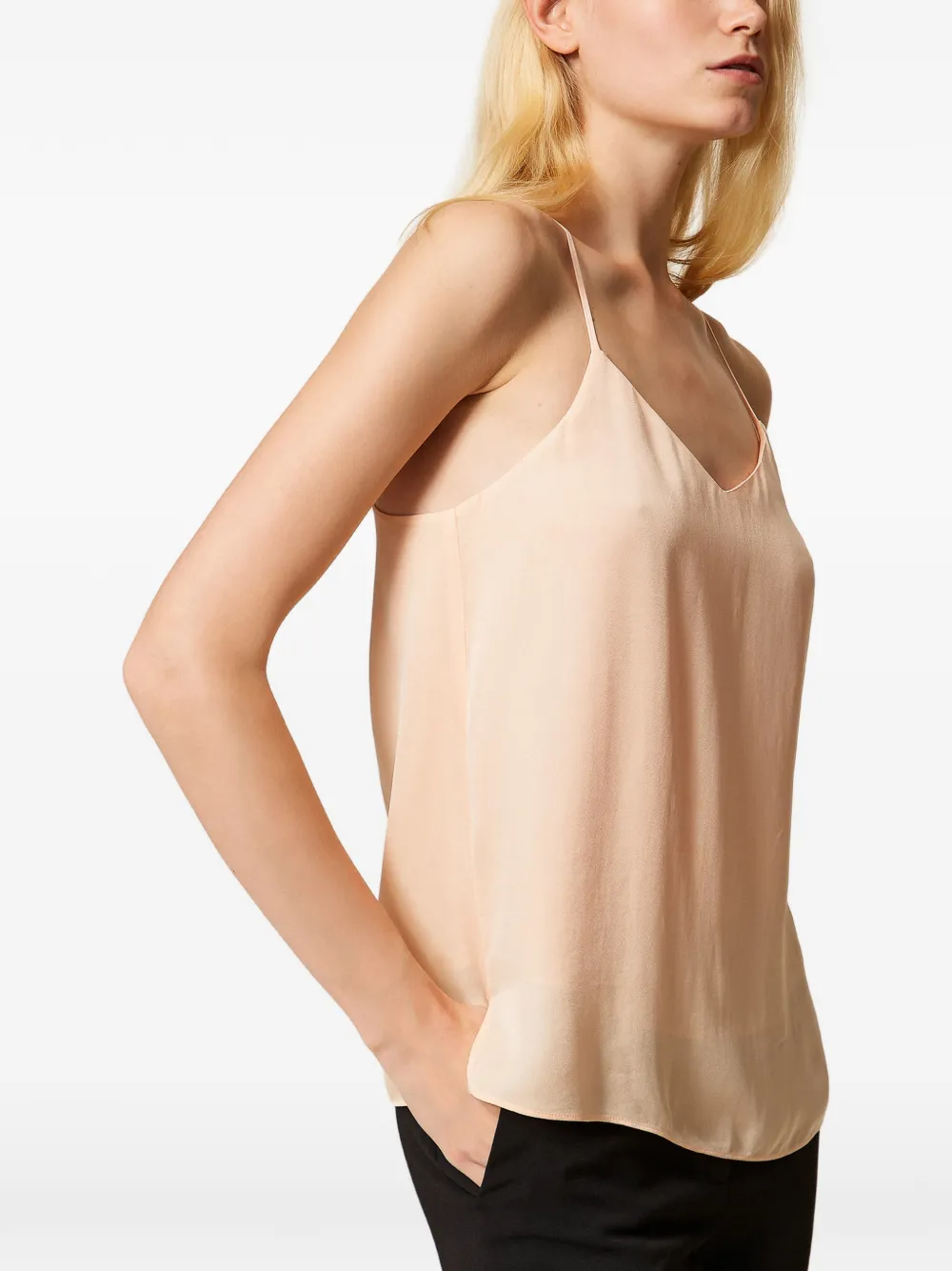  Twinset Spaghetti-strap Top - Pink 