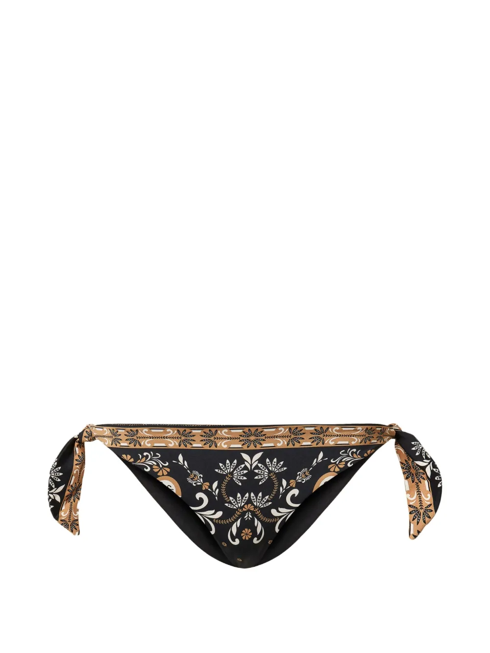 TWINSET foulard-print bikini bottom - Nero