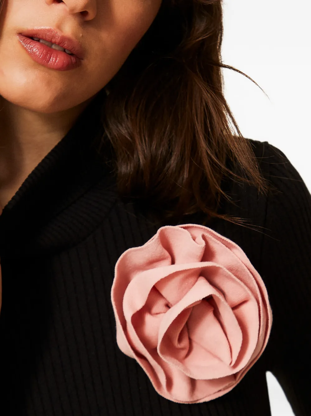 TWINSET Coltrui met broche Zwart