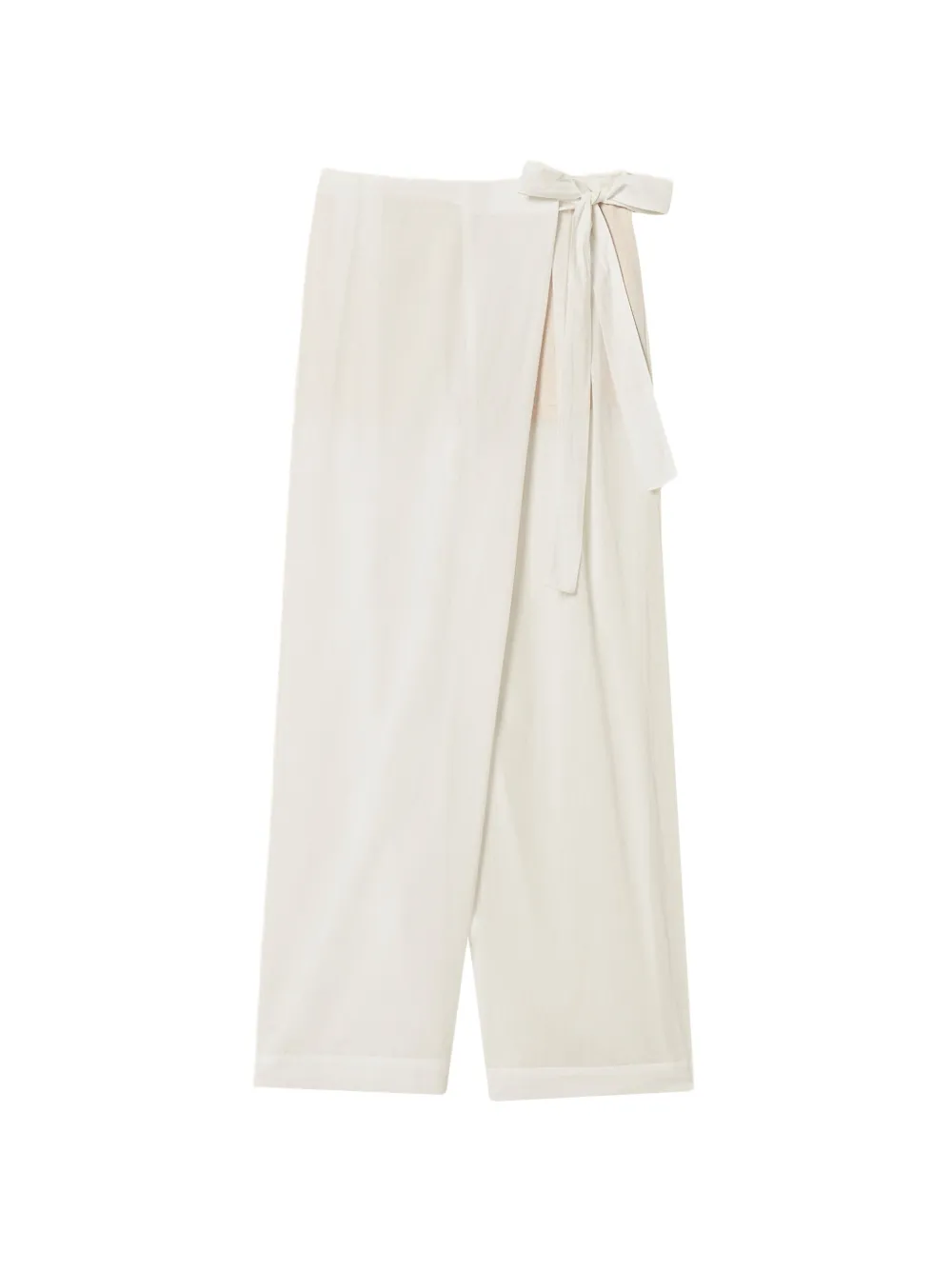 TWINSET muslin palazzo trousers - Bianco