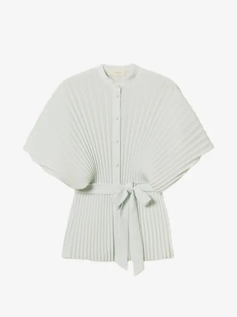 TWINSET ウエストタイ プリーツシャツ
