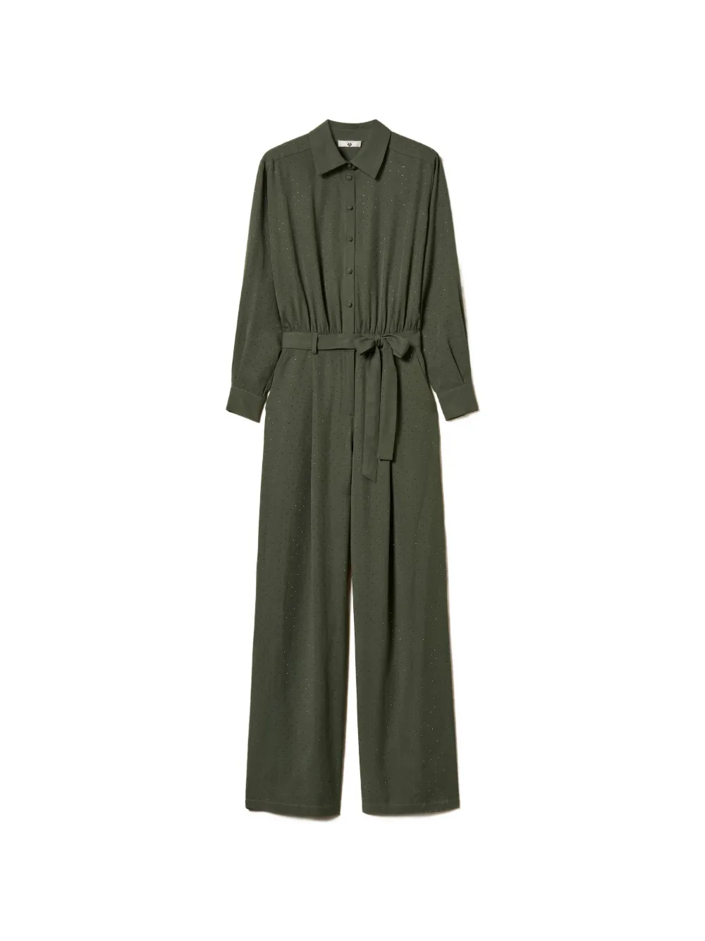 TWINSET Tuta intera con borchie - Verde