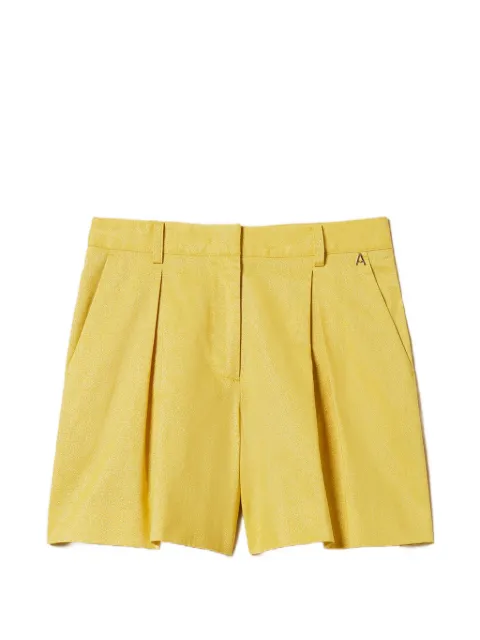 TWINSET shorts de vestir con detalle de lurex