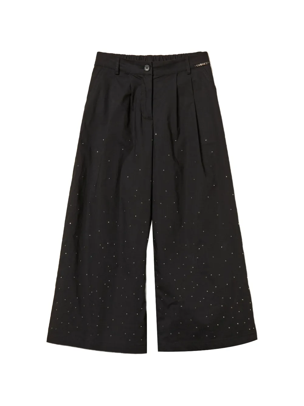 TWINSET Kids Pantaloni con decorazione - Nero