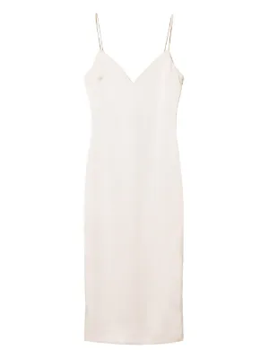 Theory crochet-knit Midi Dress | Neutrals | FARFETCH