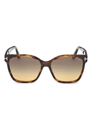 TOM FORD Eyewear オーバーサイズ サングラス | ブラウン | FARFETCH JP