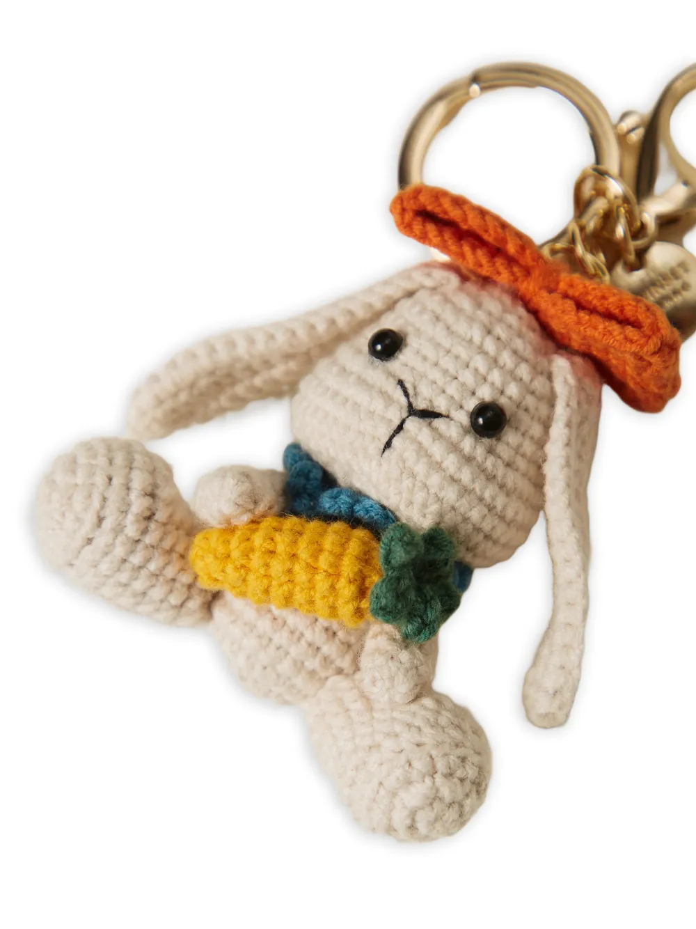  Twinset Rabbit-design Keychain - Gold 