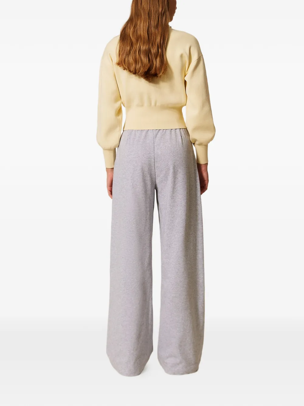 TWINSET Broek met trekkoord Grijs