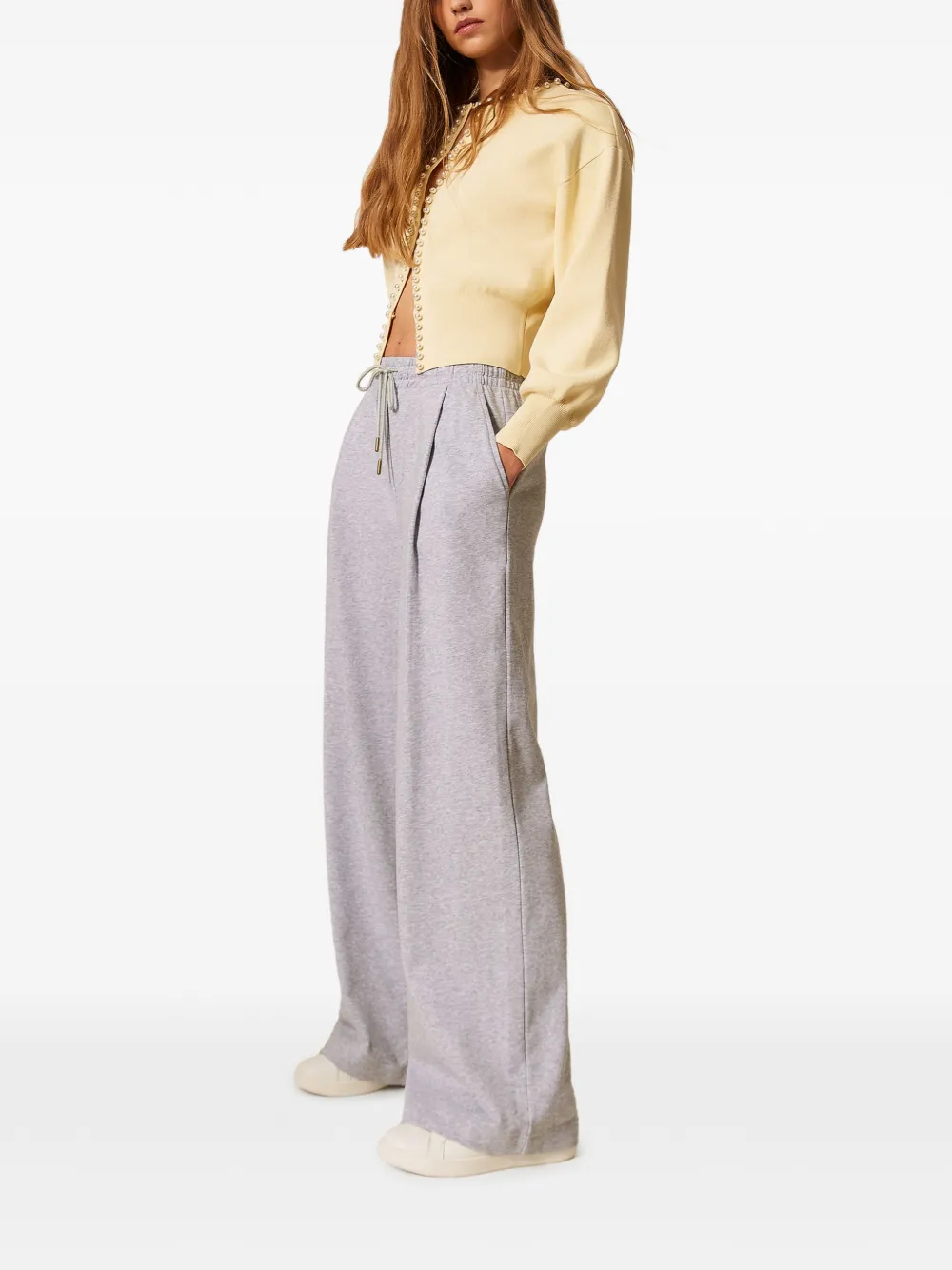 Twinset Drawstring Trousers - Grey 