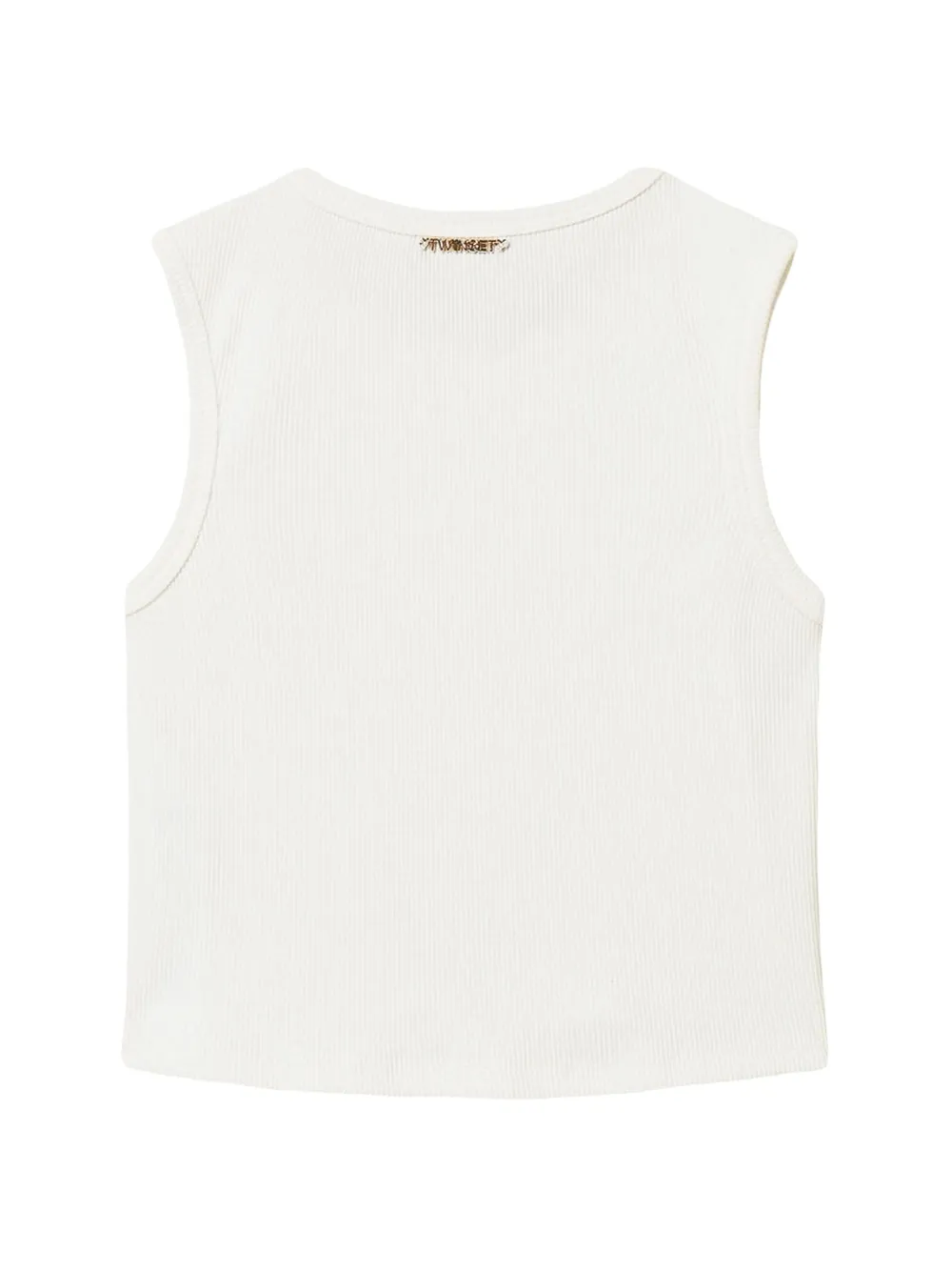 TWINSET Kids Top verfraaid met studs Wit