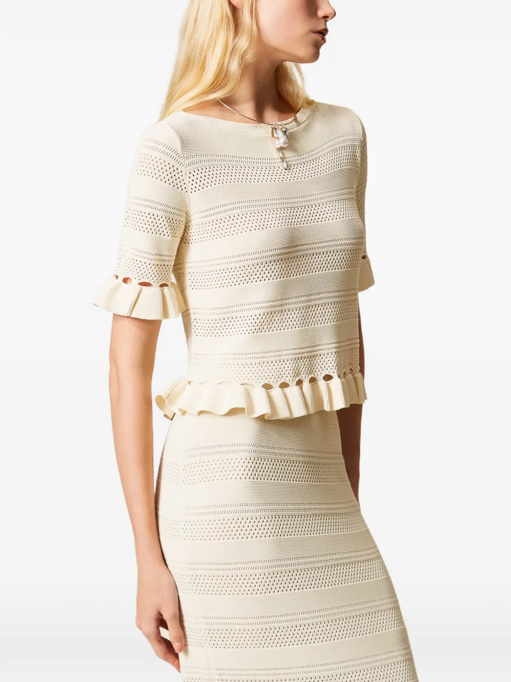 TWINSET top con volantes | Playeras y jerséis | Image 2