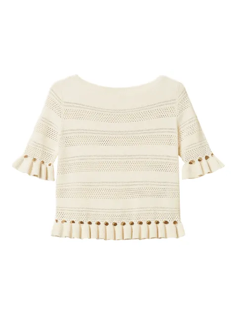 TWINSET ruffled top