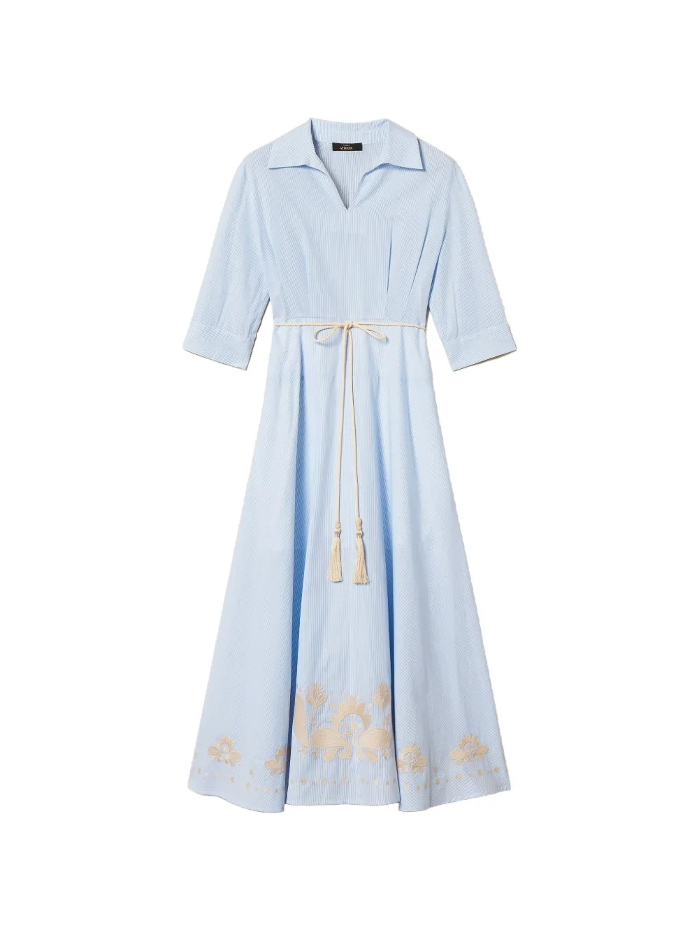TWINSET Abito a righe - Blu