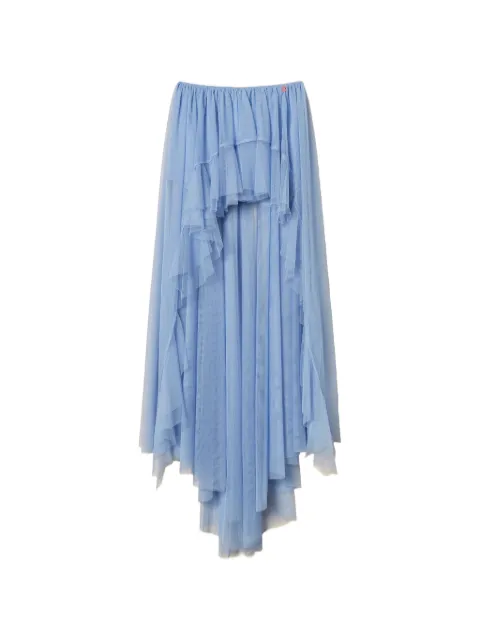 TWINSET x Myfo asymmetric tulle skirt