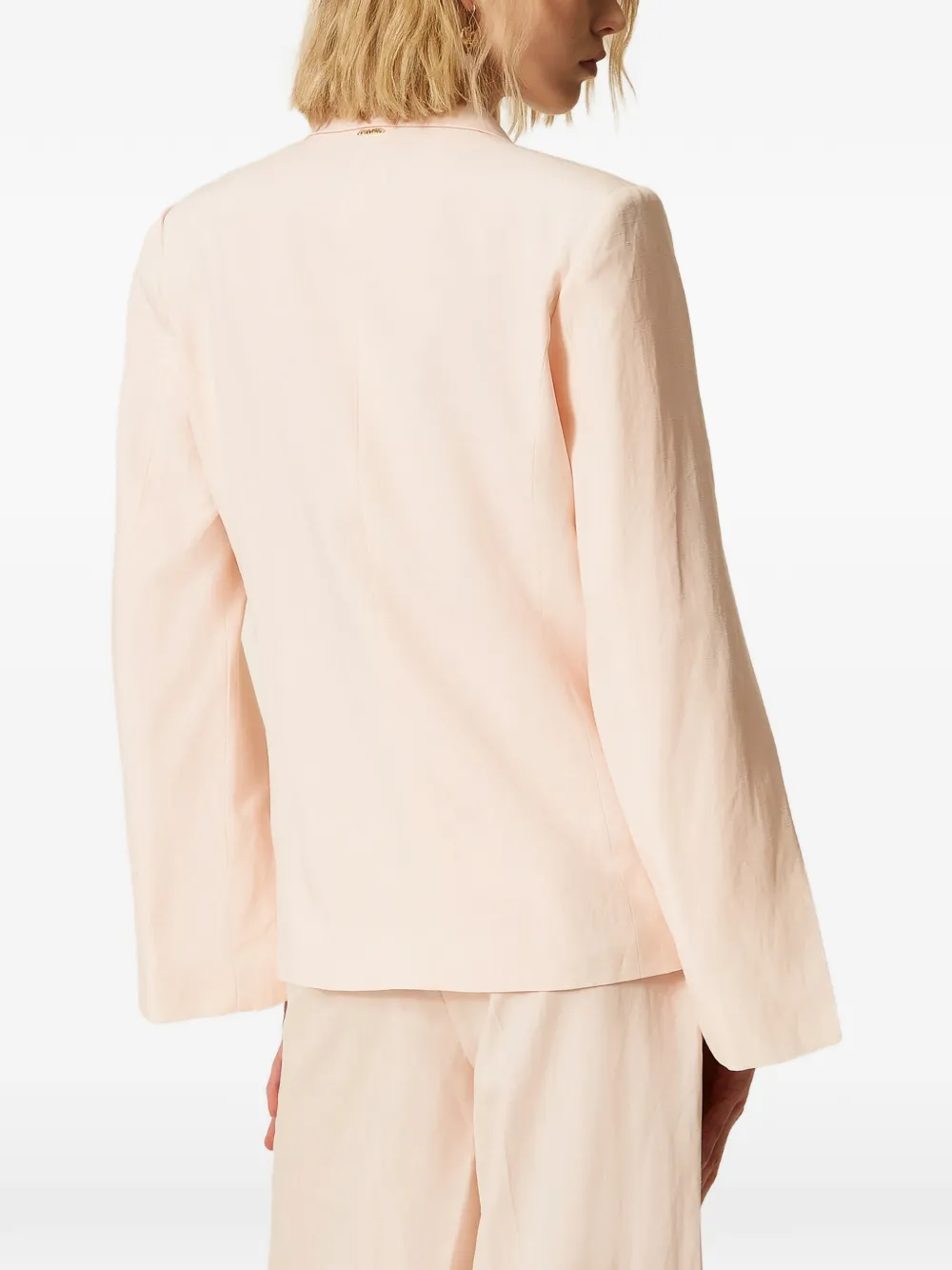 TWINSET Blazer met dubbele rij knopen Roze